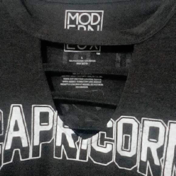 Modern Lux grey Capricorn t-shirt - Picture 2 of 5